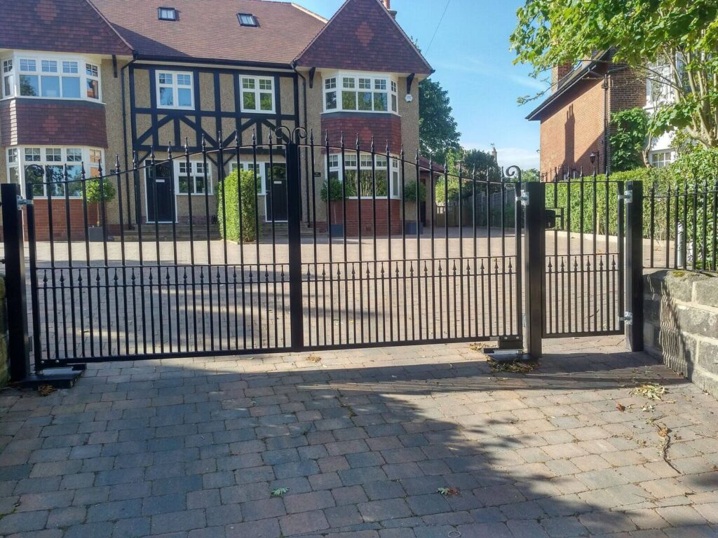 Steel-Gates.-Pair-Pedestrian.